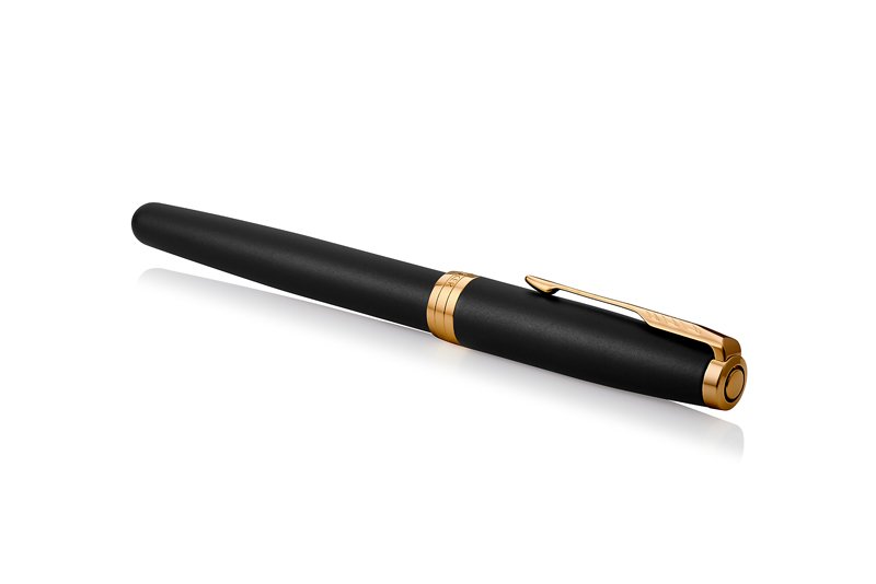 Ручка перьевая Parker ESSENTIAL Sonnet Matte Black GT_2