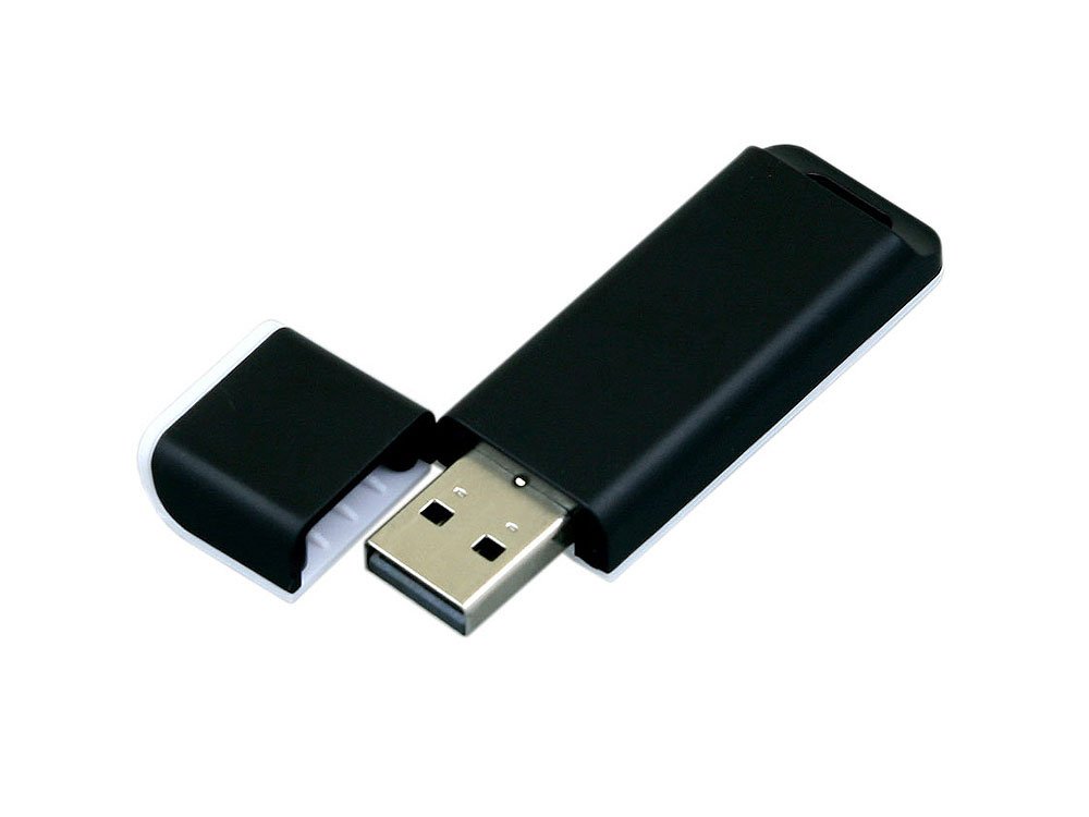 USB 3.0- флешка на 128 Гб с оригинальным двухцветным корпусом_1