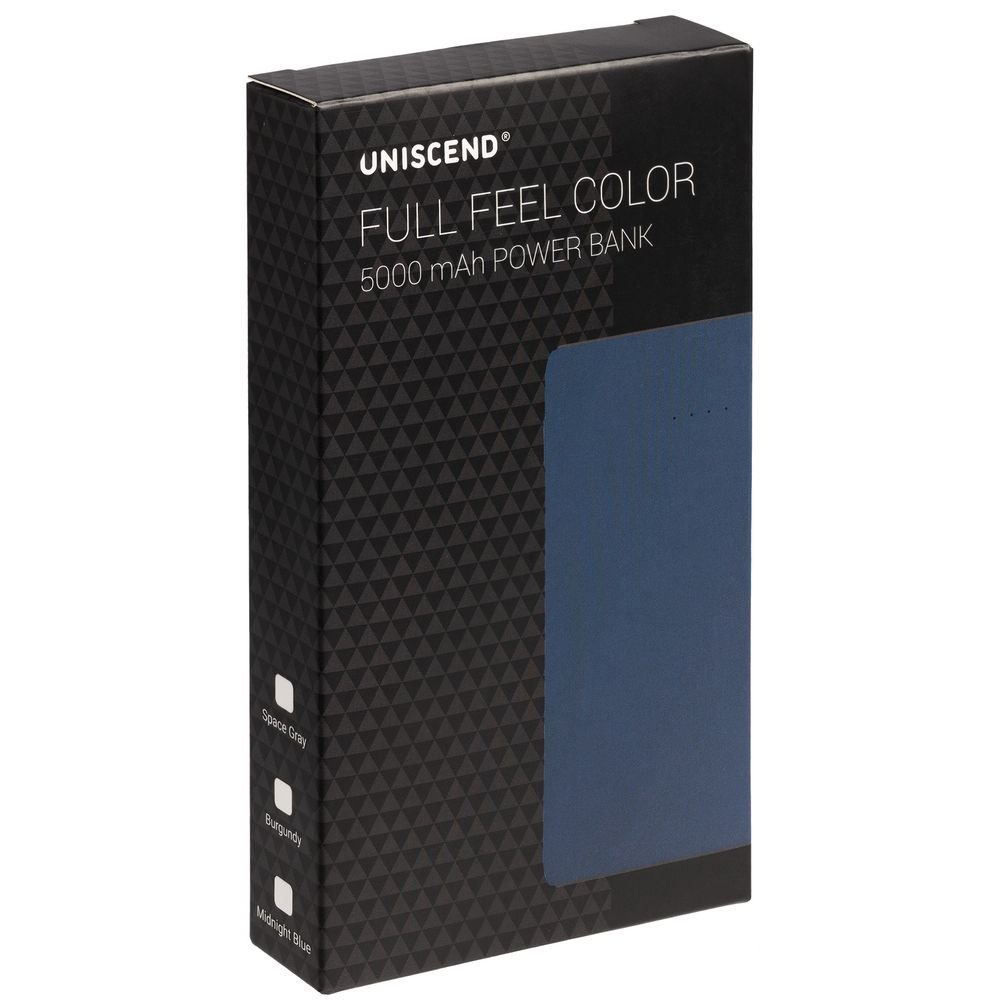 Внешний аккумулятор Uniscend Full Feel Color 5000 мАч, серый_6