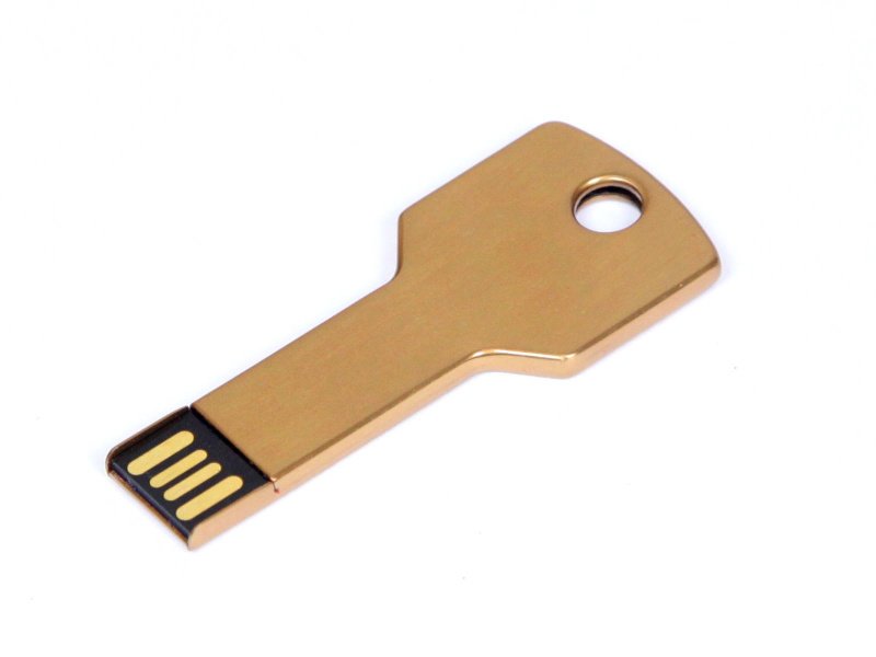 KEY Флеш-накопитель в виде ключа , золотой_1