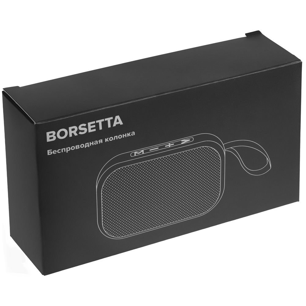 Беспроводная колонка Borsetta, красная_8