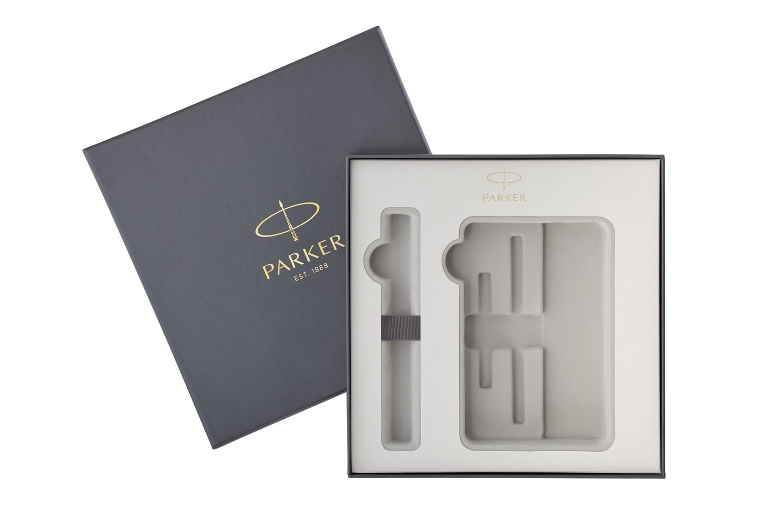 Подарочный набор Parker: Перьевая ручка Parker Sonnet Stainless Steel + блокнот_6