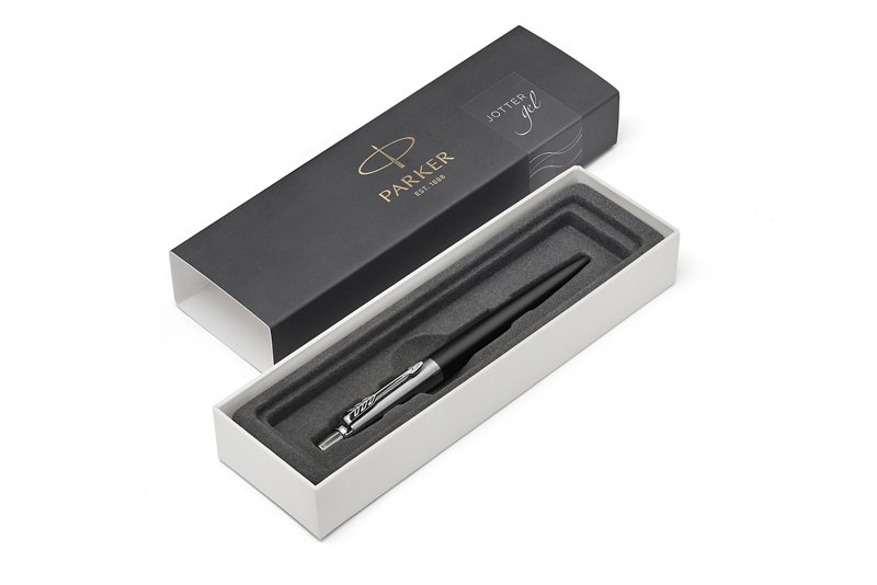 Ручка гелевая Parker Jotter Bond Street Black CT_2
