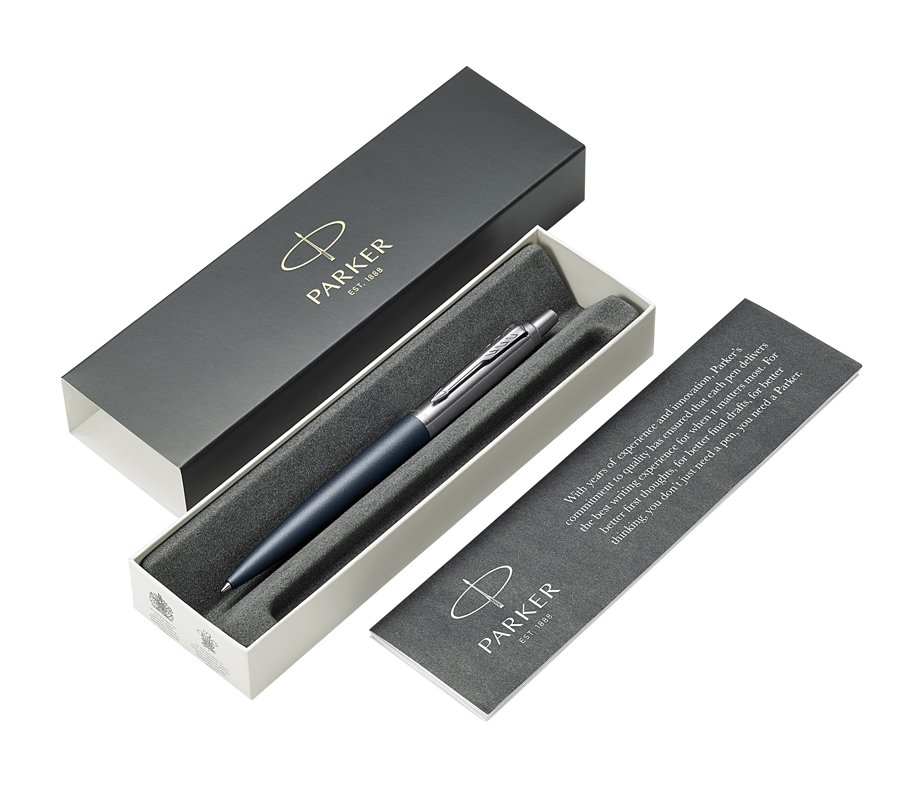 Шариковая ручка  Parker Jotter XL Matte Blue CT_2