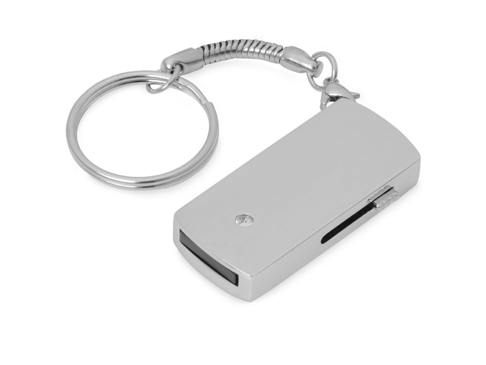 USB 2.0- флешка на 32 Гб с выдвижным механизмом и мини чипом_2