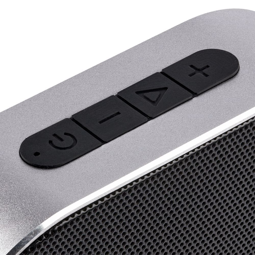 Беспроводная колонка Sound Count, серебристая_4