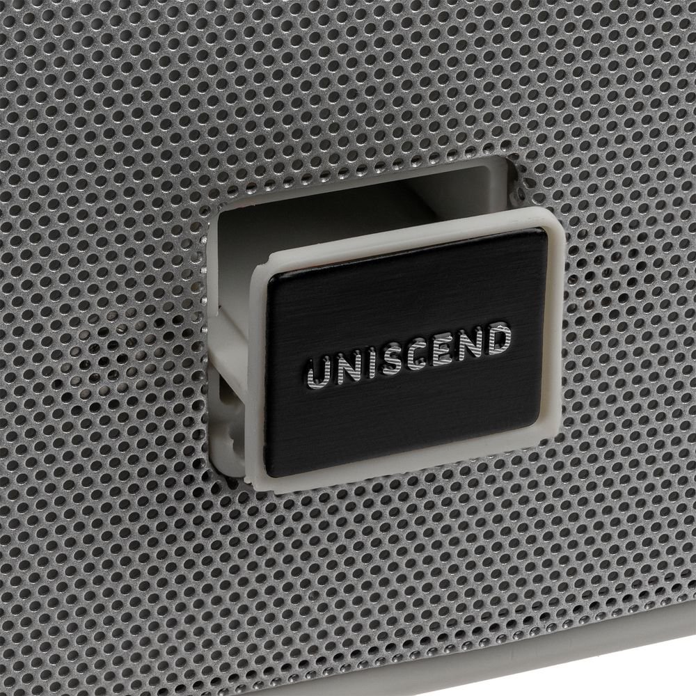 Беспроводная стереоколонка Uniscend Roombox, светло-серая_9