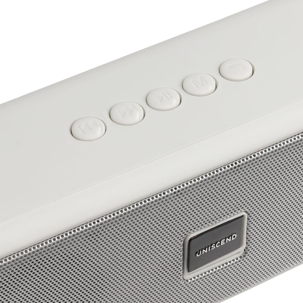 Беспроводная стереоколонка Uniscend Roombox, светло-серая_5