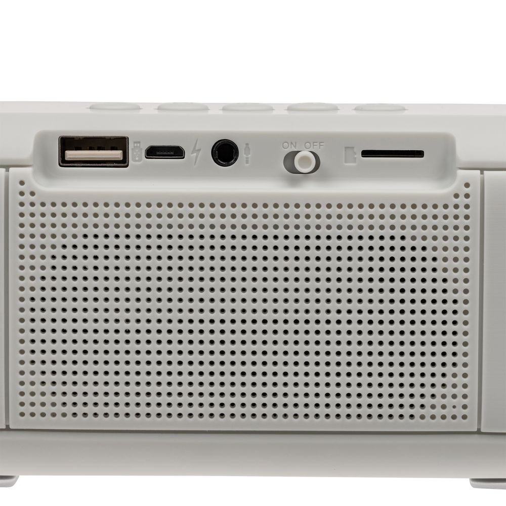 Беспроводная стереоколонка Uniscend Roombox, светло-серая_8