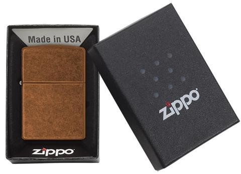 Зажигалка ZIPPO Classic с покрытием Toffee™, латунь/сталь, светло-коричневая, матовая, 36x12x56 мм_2