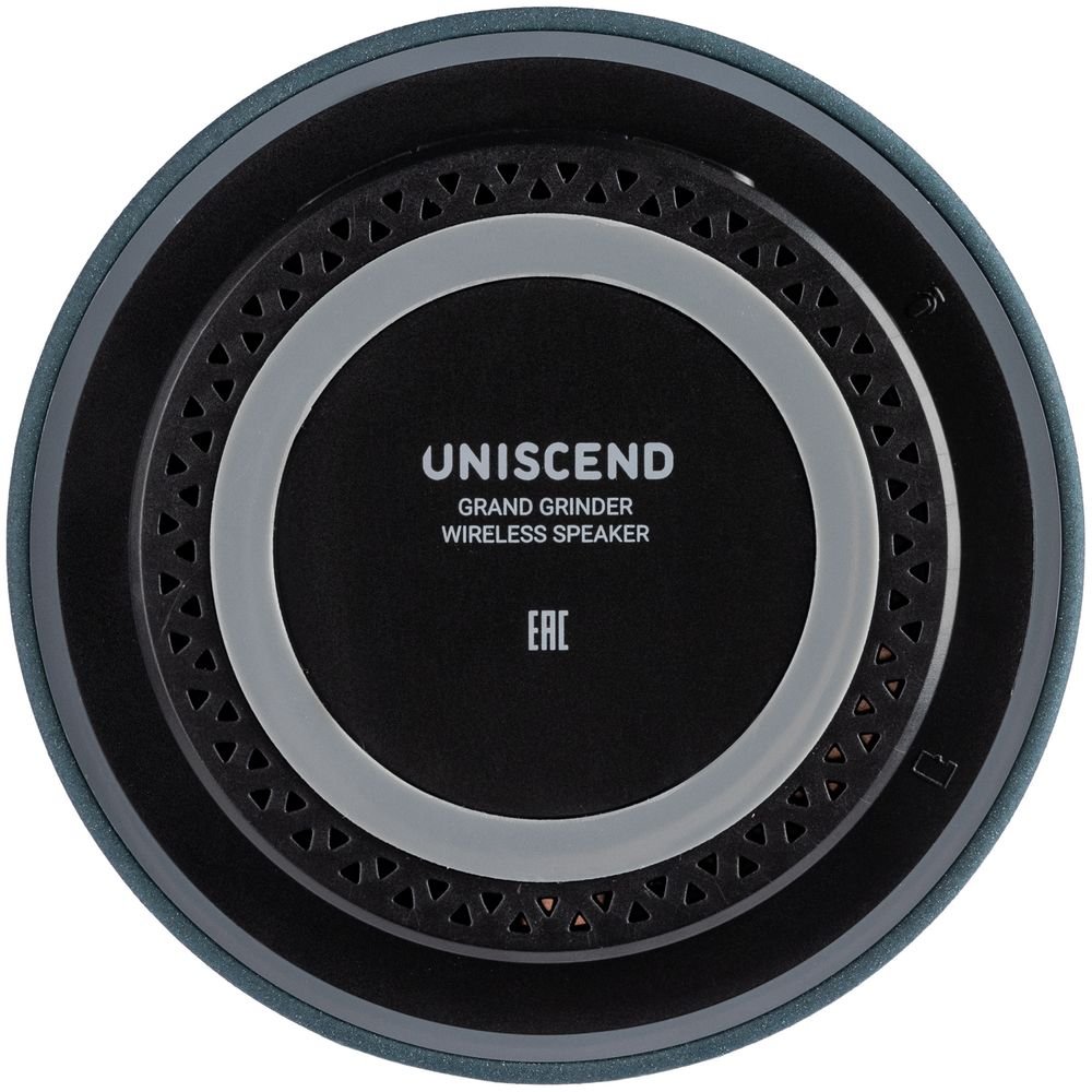 Беспроводная колонка Uniscend Grand Grinder, серо-синяя_7