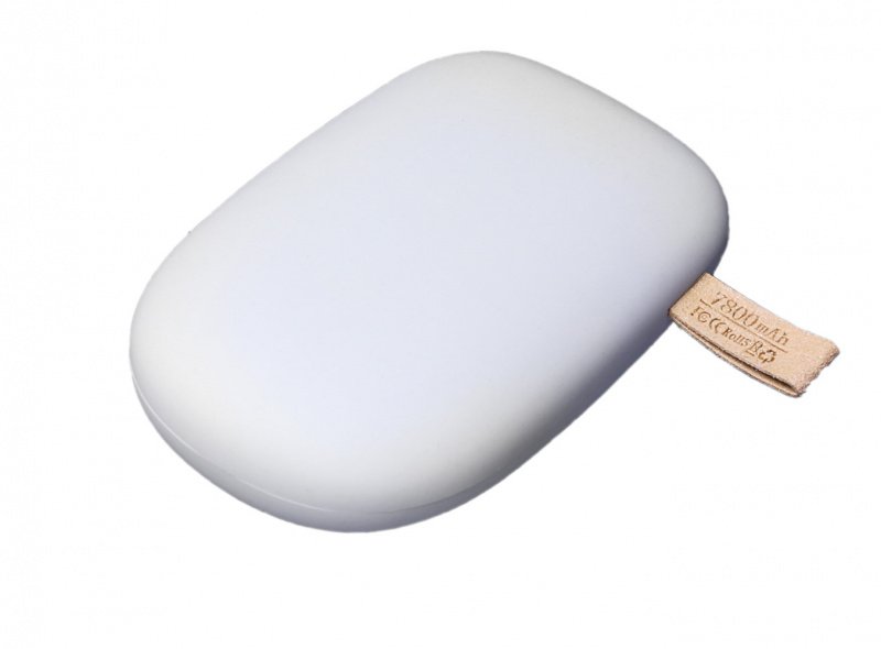 Soft_touch_stone_3 Универсальное зарядное устройство power bank в форме камня, белый_2
