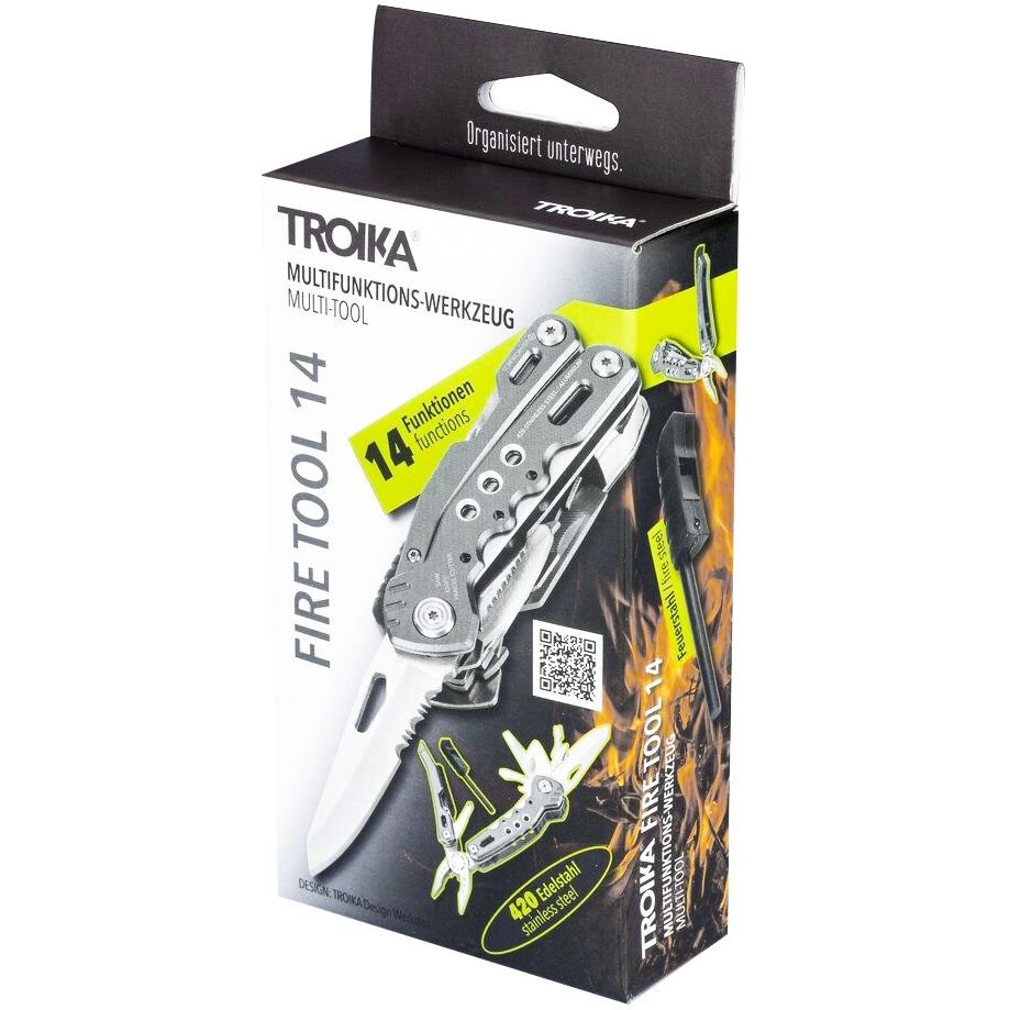 Мультитул Fire Tool 14, серый_4