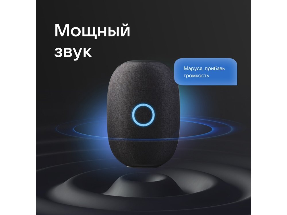 Умная колонка Капсула с голосовым помощником Марусей_6