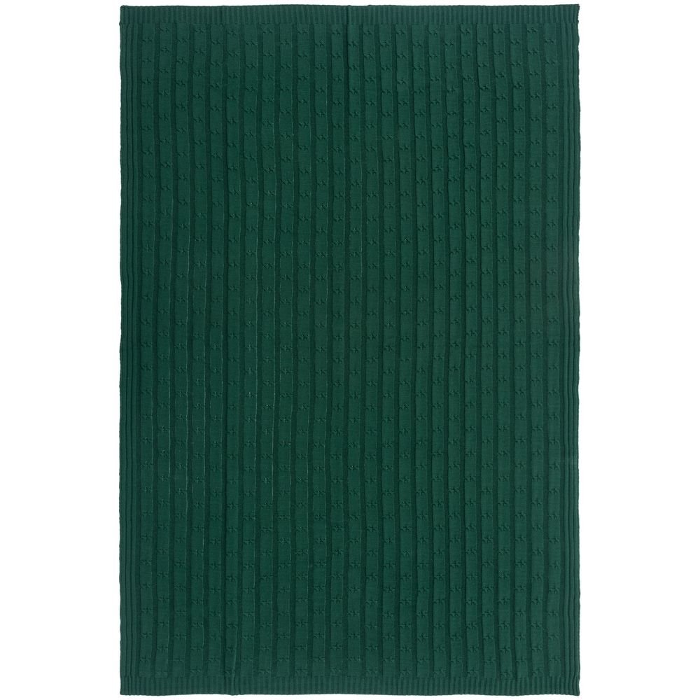 Плед Trenza, зеленый_3
