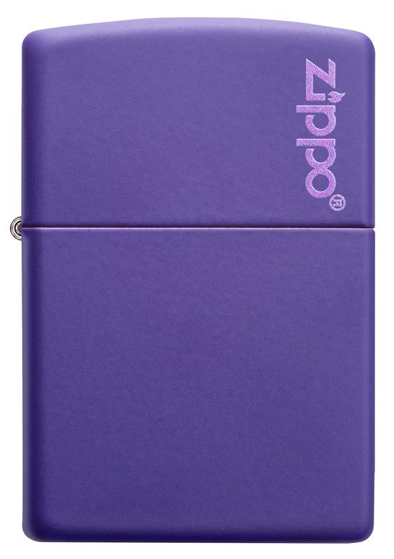 Зажигалка ZIPPO Classic с покрытием Purple Matte, латунь/сталь, фиолетовая, матовая, 36x12x56 мм_1