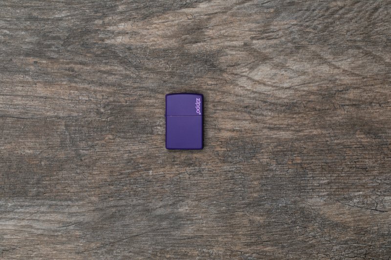 Зажигалка ZIPPO Classic с покрытием Purple Matte, латунь/сталь, фиолетовая, матовая, 36x12x56 мм_5