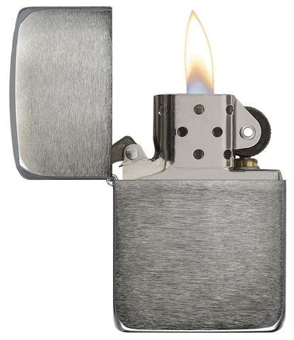 Зажигалка ZIPPO 1941 Replica ™ с покрытием Black Ice ®, латунь/сталь, чёрная, глянцевая, 36x12x56 мм_2