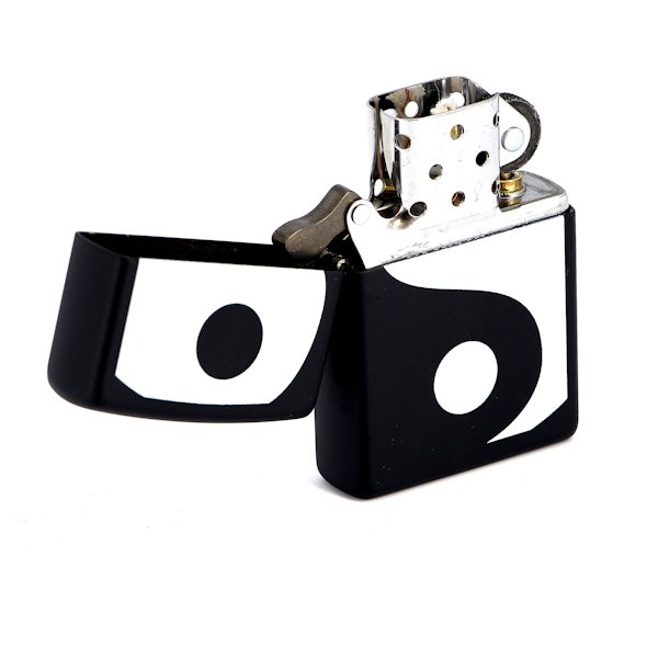Зажигалка ZIPPO Classic с покрытием Black Matte, латунь/сталь, чёрная, матовая, 36x12x56 мм_4