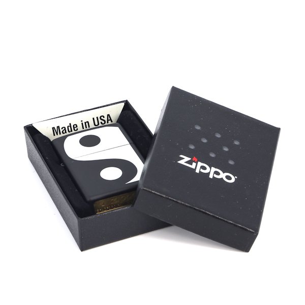 Зажигалка ZIPPO Classic с покрытием Black Matte, латунь/сталь, чёрная, матовая, 36x12x56 мм_1