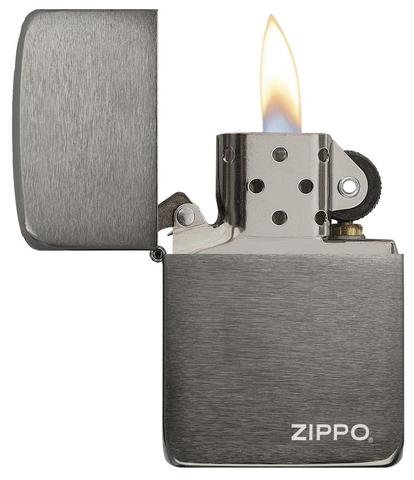 Зажигалка ZIPPO 1941 Replica ™ с покрытием Black Matte, латунь/сталь, чёрная, матовая, 36x12x56 мм_2