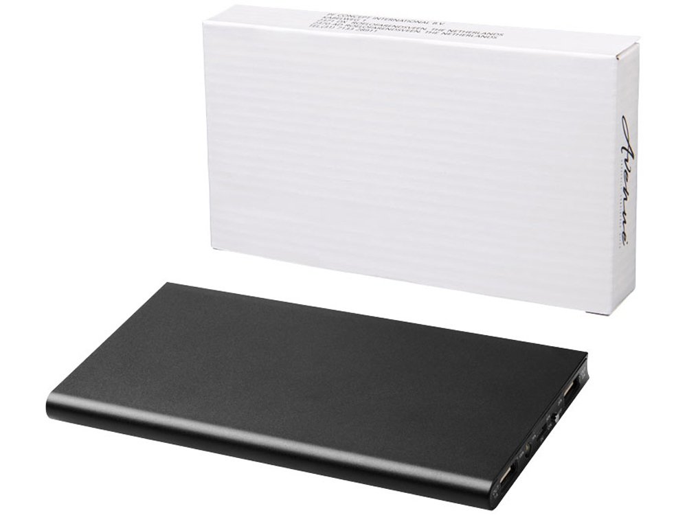Портативное зарядное устройство Plate, 8000 mAh_5