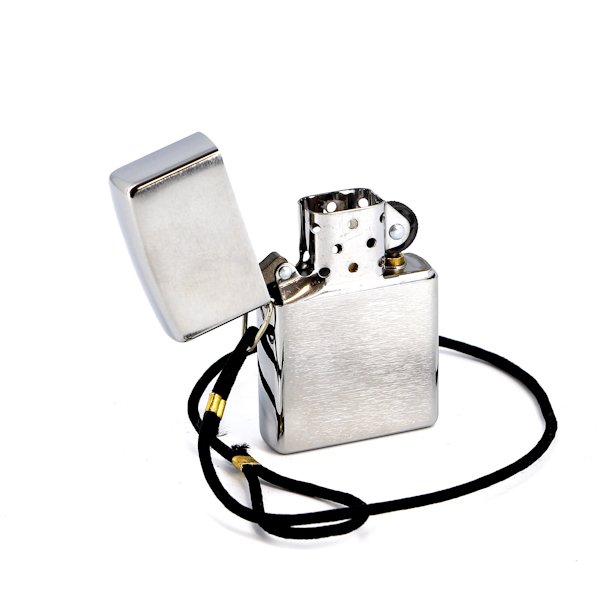 Зажигалка ZIPPO Classic с покрытием Brushed Chrome, латунь/сталь, серебристая, матовая, 36x12x56 мм_3