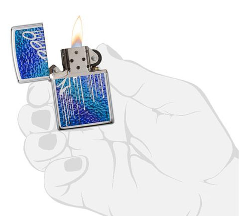 Зажигалка ZIPPO Classic с покрытием High Polish Chrome, латунь/сталь, серебристая, 36x12x56 мм_3