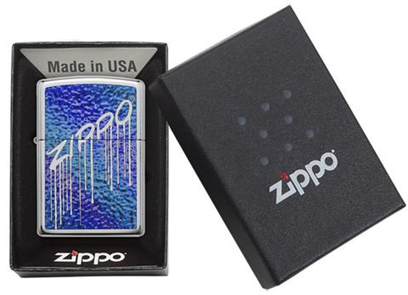 Зажигалка ZIPPO Classic с покрытием High Polish Chrome, латунь/сталь, серебристая, 36x12x56 мм_4