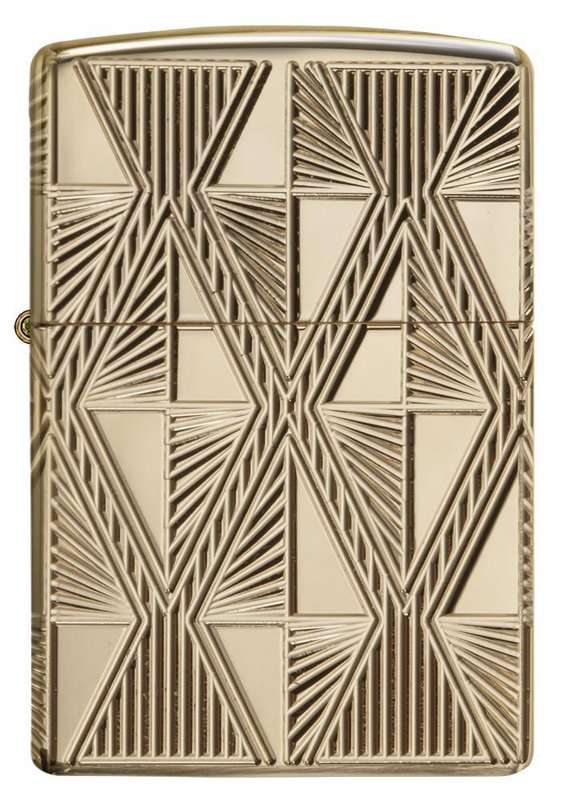 Зажигалка ZIPPO Armor® с покрытием High Polish Gold Plate, латунь/сталь, золотистая, 37х13x58 мм_2