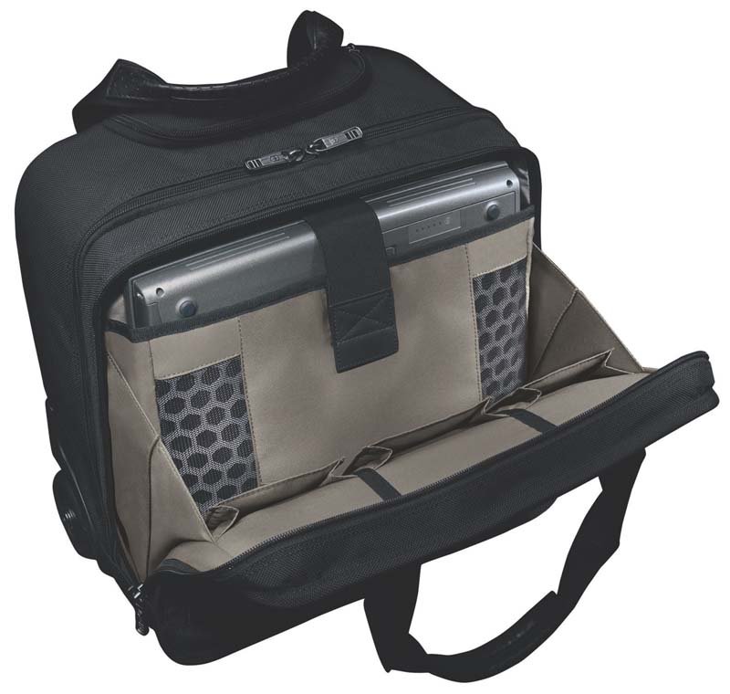Мобильный офис VICTORINOX Architecture® 3.0 San Marco 15', чёрный, нейлон/кожа, 37x21x35 см, 15 л_2