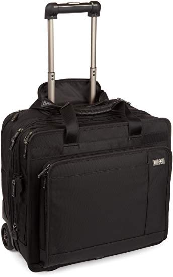 Мобильный офис VICTORINOX Rolling Parliament 17'', чёрный, нейлон/кожа, 43x26x36 см, 20 л_4