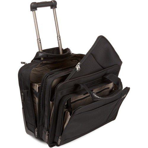 Мобильный офис VICTORINOX Rolling Parliament 17'', чёрный, нейлон/кожа, 43x26x36 см, 20 л_5