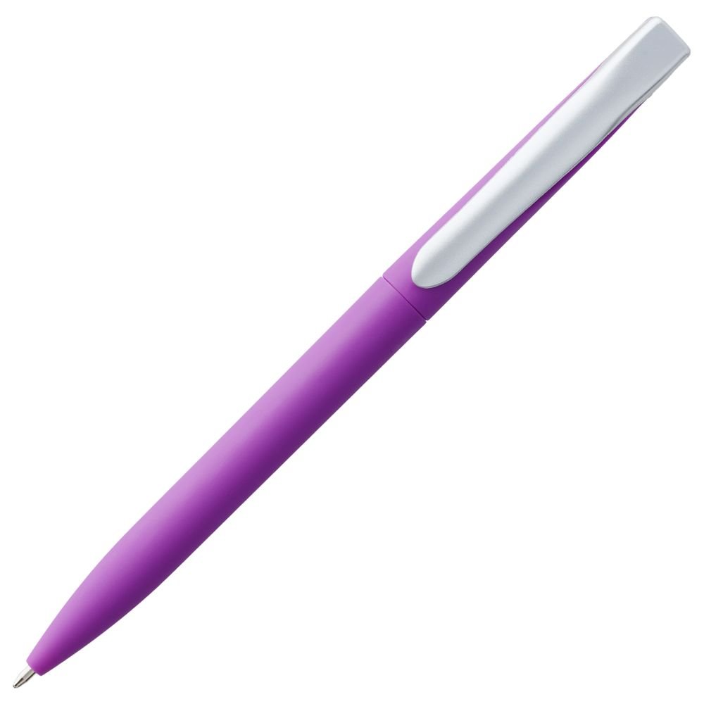 Ручка шариковая Pin Soft Touch, фиолетовая_1