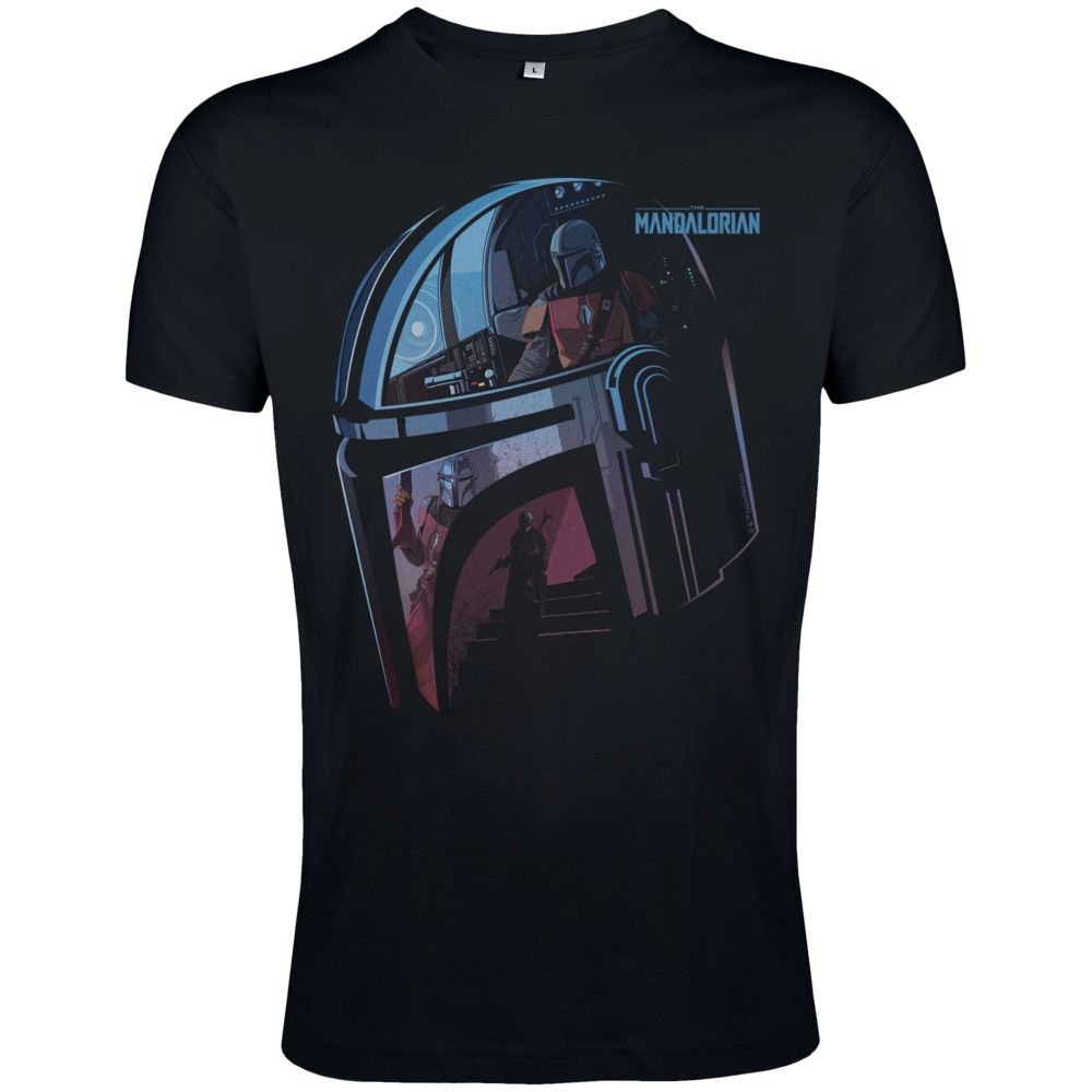 Футболка The Mandalorian, черная_2