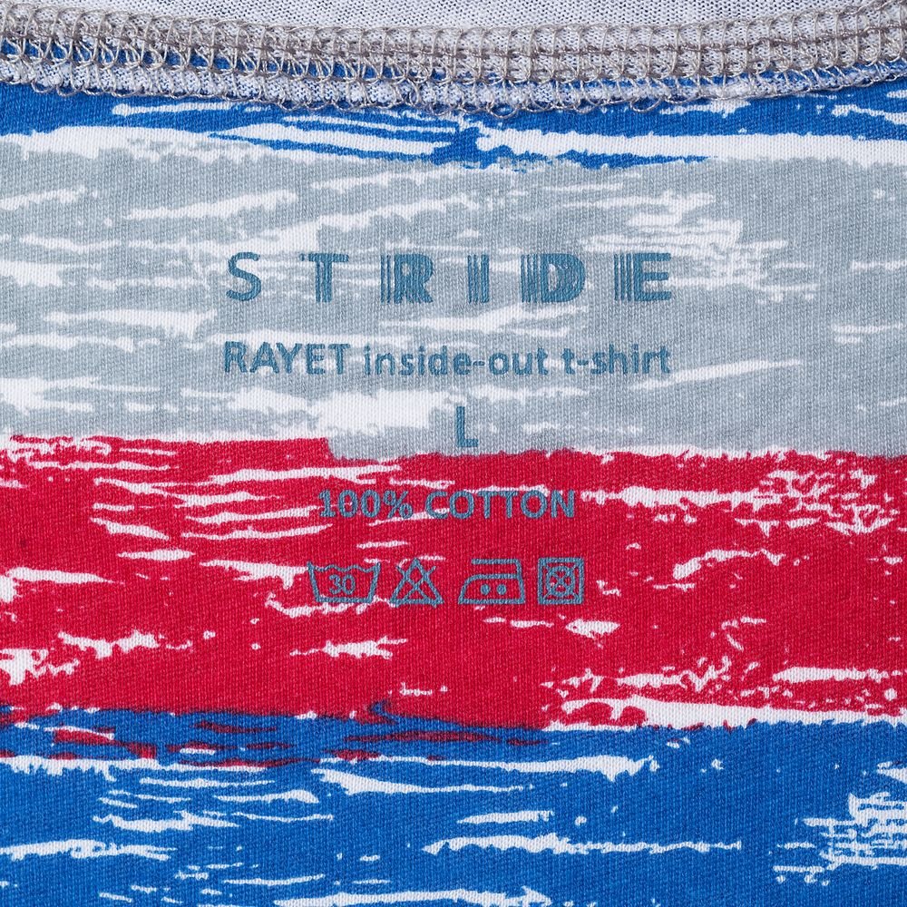 Футболка мужская Rayet двусторонняя, красная с синим_4