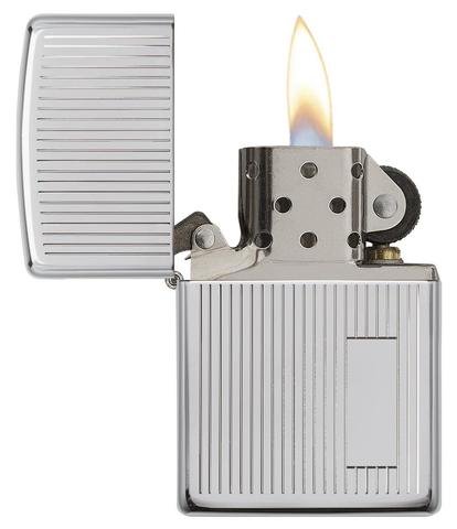 Зажигалка ZIPPO Classic с покрытием High Polish Chrome, латунь/сталь, серебристая, 36x12x56 мм_1