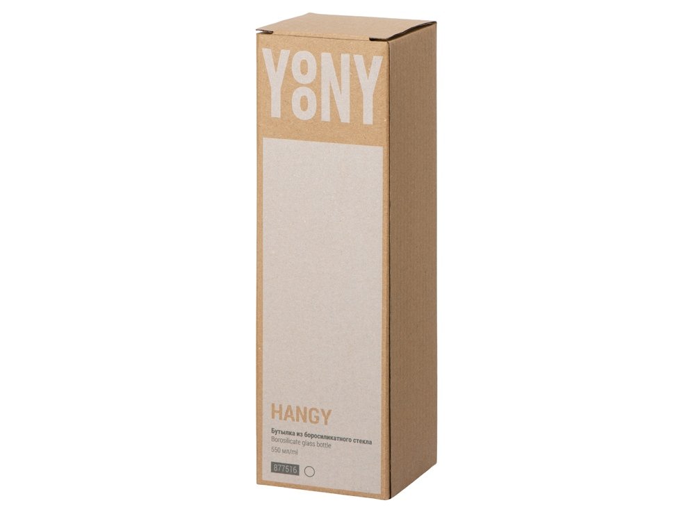 Бутылка из боросиликатного стекла Hangy, 550 мл_7