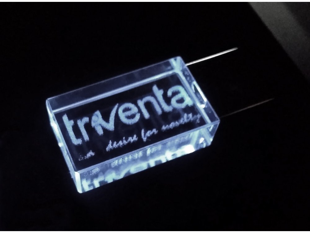 USB 2.0- флешка на 16 Гб прямоугольной формы, под гравировку 3D логотипа_3
