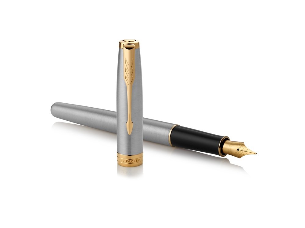 Ручка перьевая Parker Sonnet Core Stainless Steel GT_3