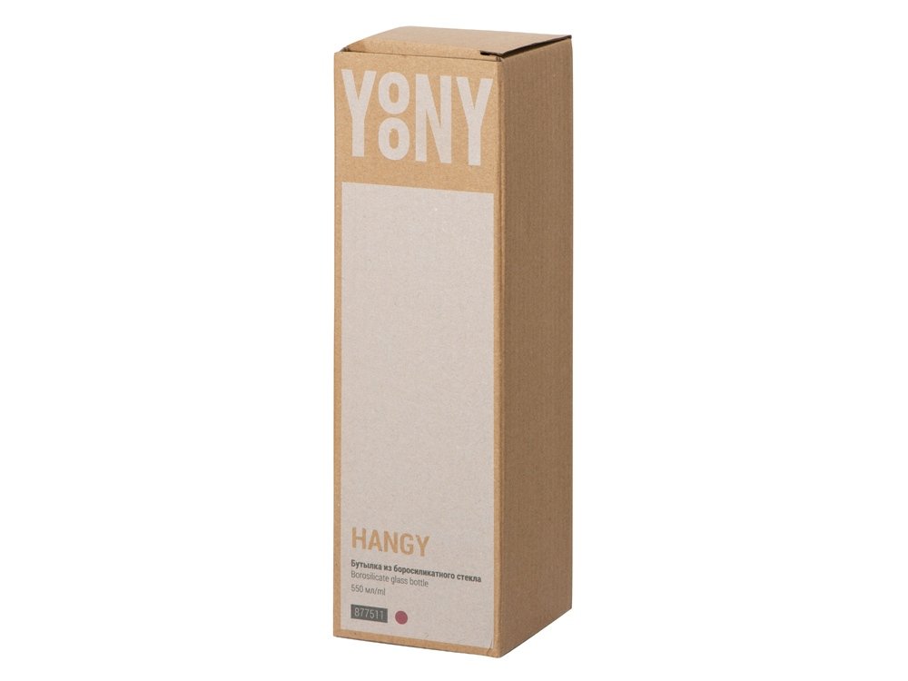 Бутылка из боросиликатного стекла Hangy, 550 мл_7