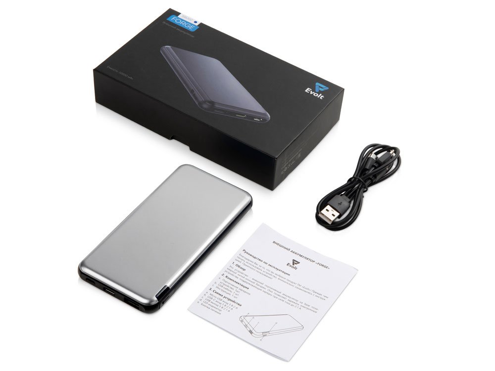 Внешний аккумулятор Forge, 10000 mAh_6
