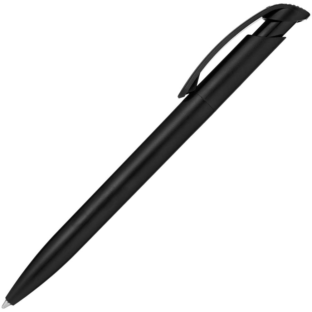 Ручка шариковая Clear Solid, черная_1