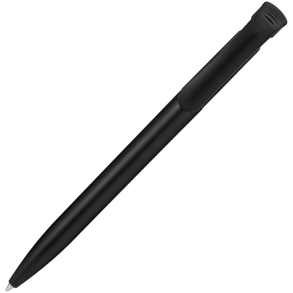 Ручка шариковая Clear Solid, черная_2