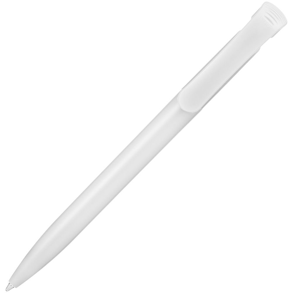 Ручка шариковая Clear Solid, белая_2