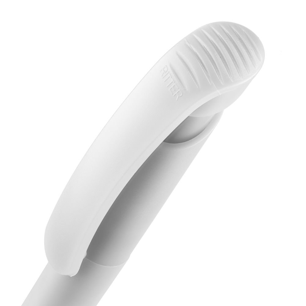 Ручка шариковая Clear Solid, белая_3