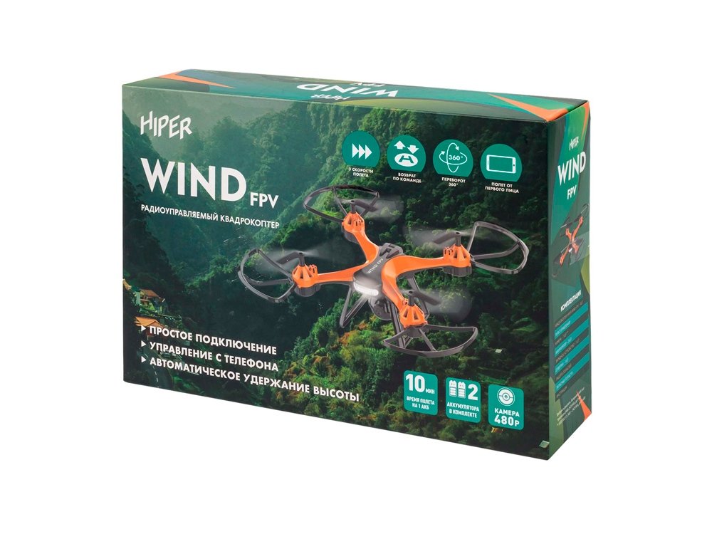 Радиоуправляемый квадрокоптер WIND FPV_7