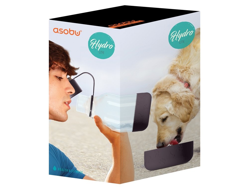 Бутылка для воды 2-в-1 DOG BOWL BOTTLE, 1500 мл _2