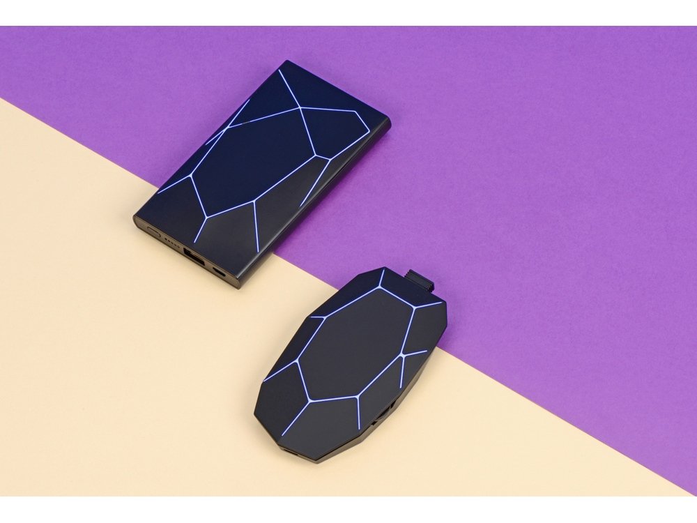 Портативное беспроводное зарядное устройство Geo Wireless, 5000 mAh_13
