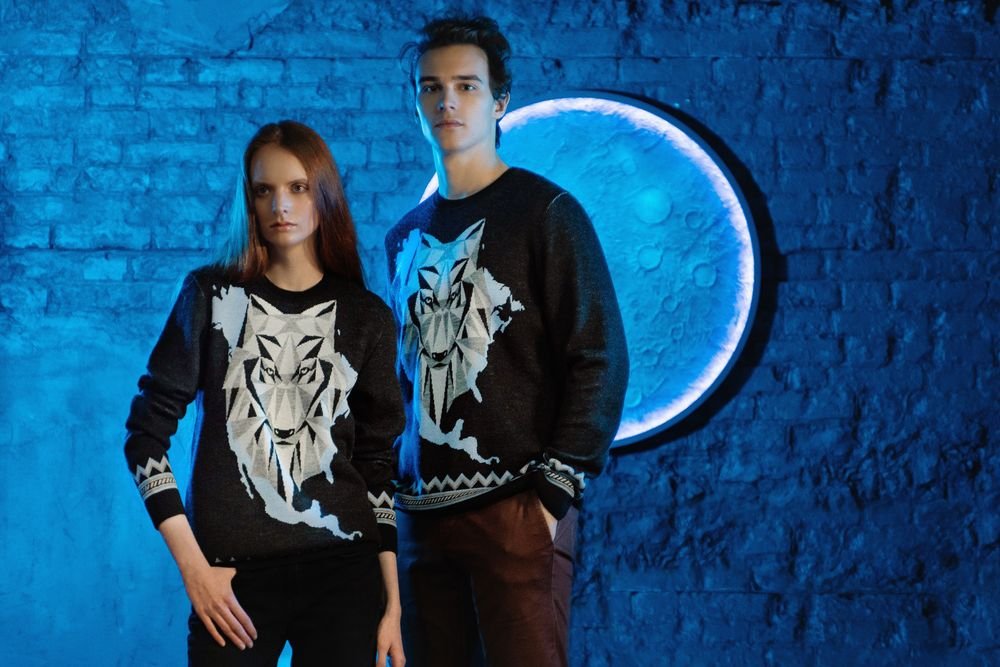 Джемпер Totem Wolf, черный_8